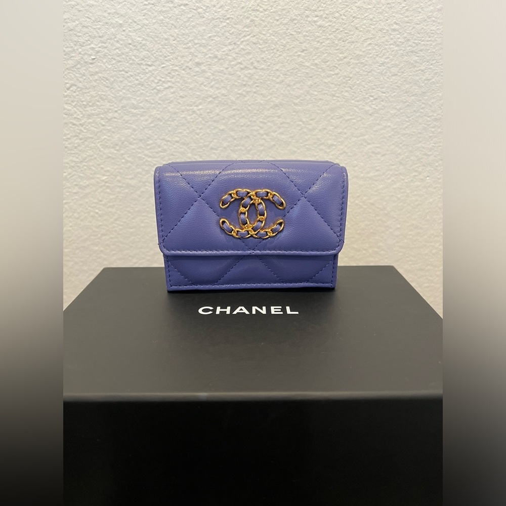 Authentic Chanel compact wallet